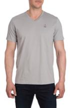 Men's Psycho Bunny V-neck T-shirt (l) - Grey