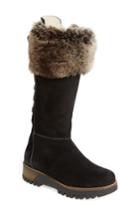 Women's Bos. & Co. Graham Waterproof Winter Boot With Faux Fur Cuff .5-6us / 36eu - Black