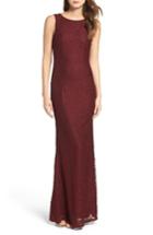 Women's Lulus Cowl Back Lace Mermaid Gown