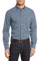 Men's Maker & Company Regular Fit Check Sport Shirt - Blue