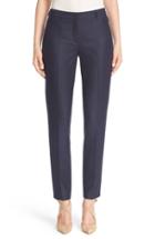 Women's Akris Stretch Wool Flannel Slim Pants