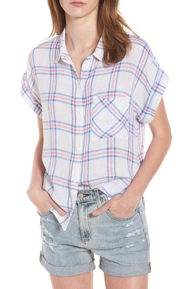 Women's Rails Whitney Plaid Shirt - White