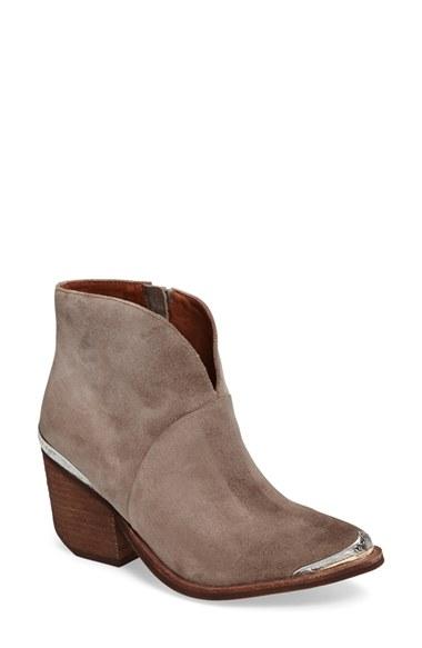 Women's Jeffrey Campbell Cahuenga Western Bootie M - Beige