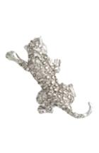 Women's Oscar De La Renta Leopard Pin