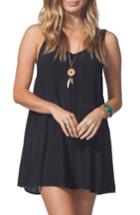 Women's Rip Curl Night Bloom Minidress - Black