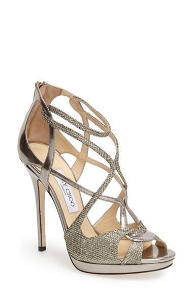 Jimmy Choo 'vermeil' Strappy Sandal (women) Light Bronze
