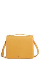 Bp. Faux Leather Crossbody Bag - Yellow