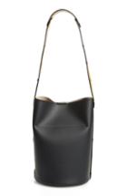 Marni Punch Leather Bucket Bag - Brown