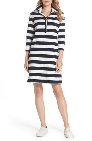 Women's Leota Ari Rugby Shirtdress - White