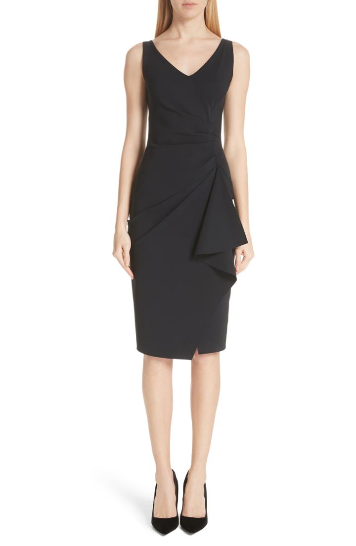 Women's Chiara Boni La Petite Robe Sheath Dress Us / 38 It - Black