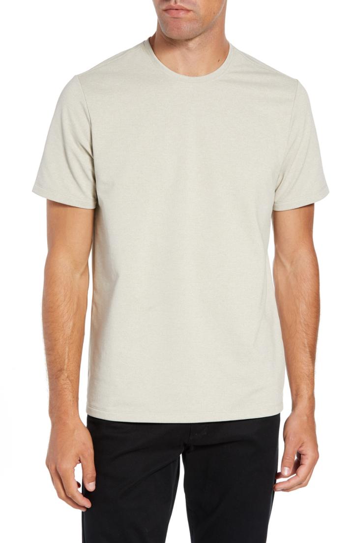 Men's Calibrate Brushed Jaspe T-shirt - Grey