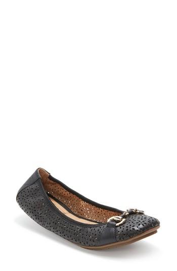 Women's Me Too Luna Flat W - Black
