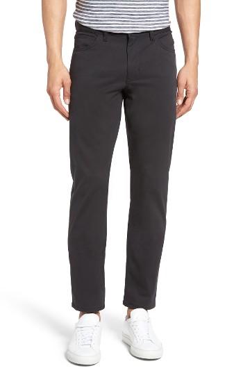 Men's Theory Haydin Writer Straight Leg Pants - Metallic