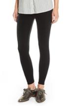 Women's Nordstrom Luxe Velvet Leggings - Black