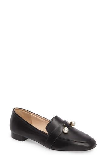 Women's Sole Society Caspar Loafer .5 M - Black