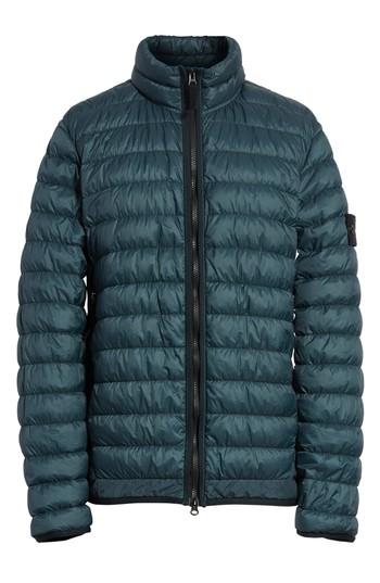 Men's Stone Island Down Jacket - Black