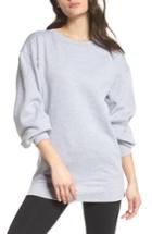 Women's Zella Boxy Oversize Sweatshirt, Size - Grey