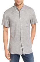 Men's Billy Reid Tuscumbia Print Sport Shirt, Size - Grey