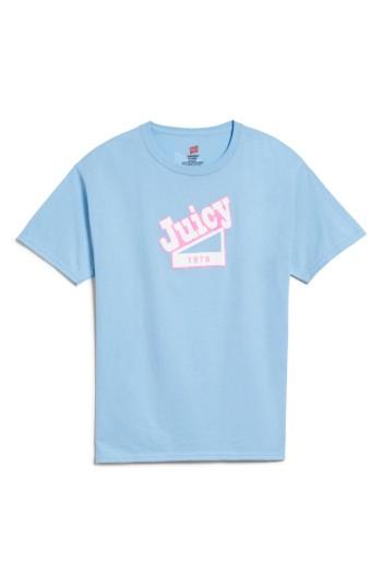 Women's Juicy Couture Graphic Tee - Blue