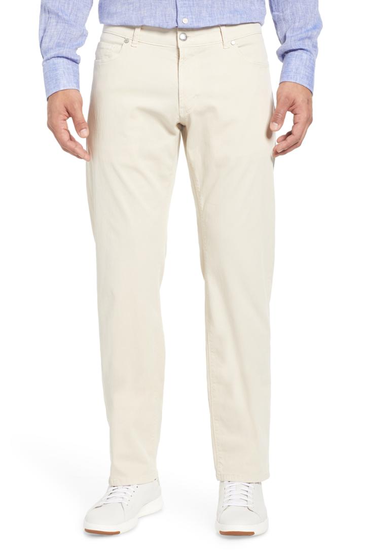 Men's Peter Millar Collection Wayfare Straight Leg Pants - Brown