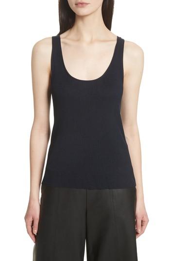 Women's Grey Jason Wu Double Knit Tank - Blue