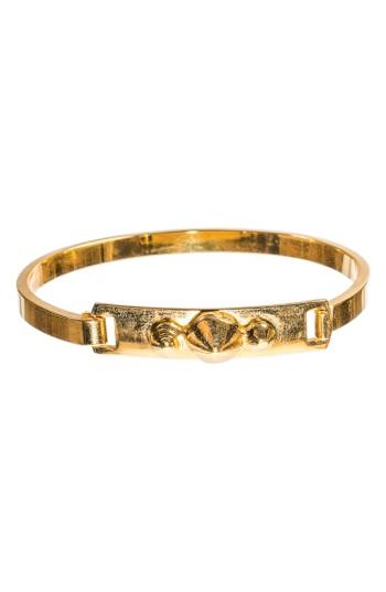 Women's Mhart Gold Spike Cuff Bracelet