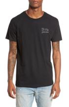 Men's The Rail Tis The Season Embroidered T-shirt - Black