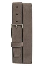 Men's 1901 Colton Suede Belt - Grey Excalibur