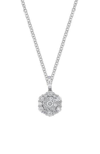 Women's Bony Levy Cypress Diamond Cluster Pendant Necklace (nordstrom Exclusive)