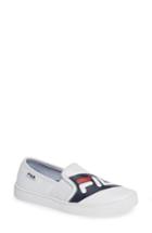 Women's Fila Original Slip-on Sneaker .5 M - White