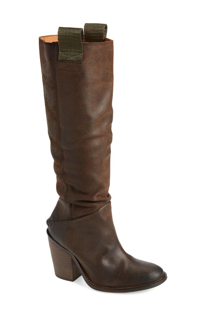 Women's Free People Montgomery Knee High Boot Us / 38eu - Brown