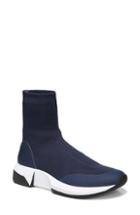 Women's Via Spiga Verion High Top Sock Sneaker .5 M - Blue