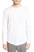 Men's James Perse Long Sleeve Crewneck T-shirt (xs) - White