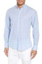 Men's Zachary Prell Jian Fit Sport Shirt, Size Small - Blue