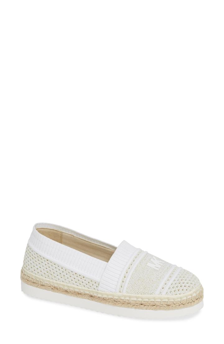 Women's Michael Michael Kors Raya Espadrille M - White