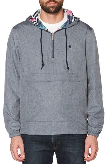Men's Original Penguin Reversible Pullover - Blue