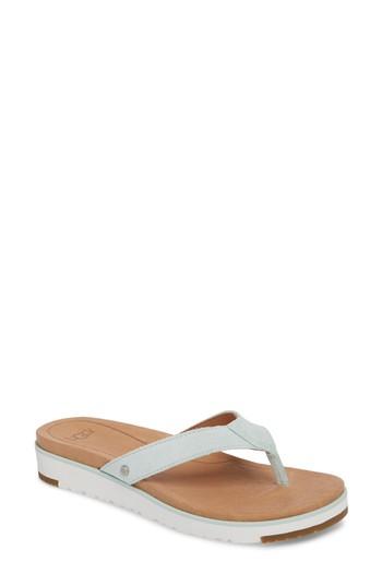 Women's Ugg Lorrie Flip Flop M - Blue