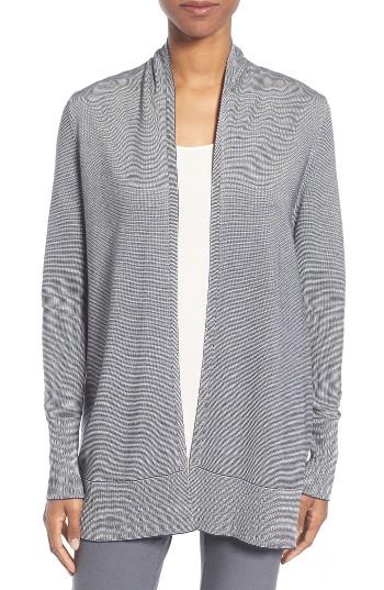 Women's Eileen Fisher Microstripe Cardigan