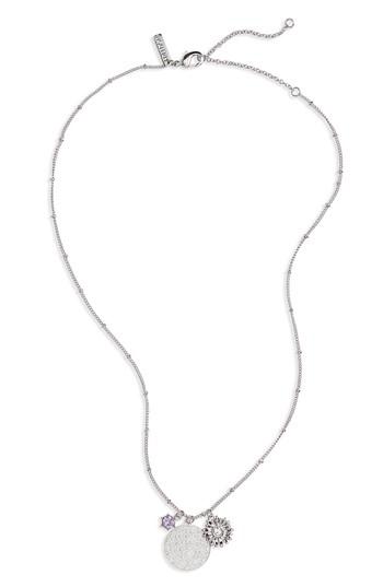 Women's Topshop Daisy Cluster Charm Necklace