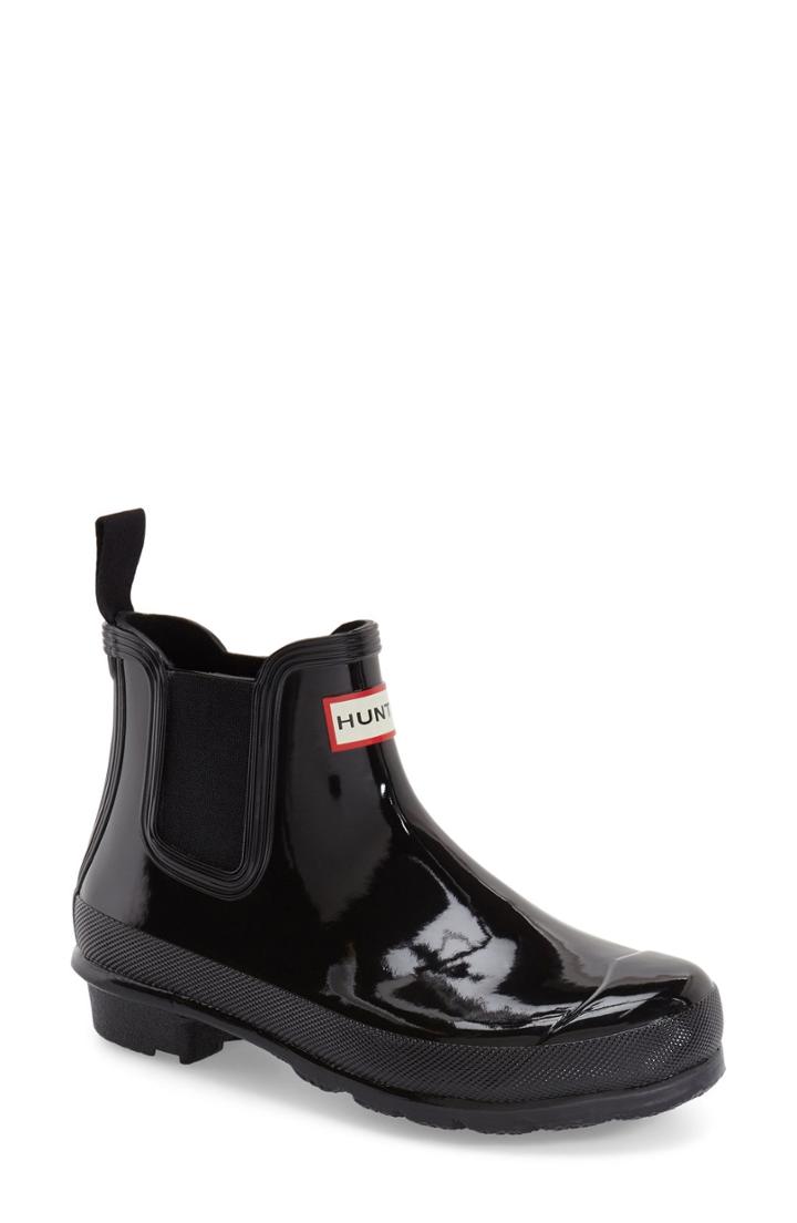 Women's Hunter Original Gloss Waterproof Chelsea Boot