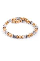 Women's Alex And Ani Two Tone Wrap Bracelet