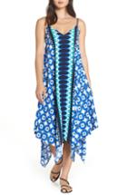 Women's Tommy Bahama Tie Dye Seashells Cover-up Dress - Blue