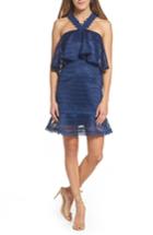 Women's Foxiedox Lucy Ruffle Halter Dress - Blue