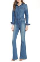 Women's Hudson Jeans Holly Long Sleeve Coveralls - Blue