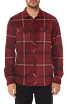 Men's O'neill Glacier Ridge Long Sleeve Shirt - Red