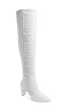 Women's Alexandre Birman Anna Slouch Over The Knee Boot M - White
