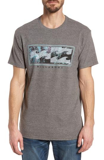 Men's Billabong Inverse Graphic T-shirt - Grey
