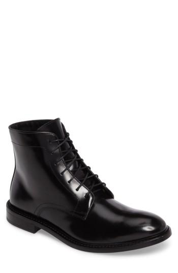 Men's Kenneth Cole New York Plain Toe Boot .5 M - Black
