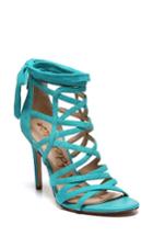 Women's Sam Edelman Alba Wraparound Cage Sandal .5 M - Blue