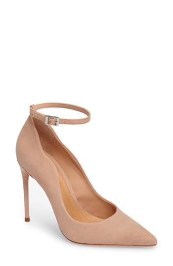 Women's Schutz Thaynara Ankle Strap Pump M - Beige